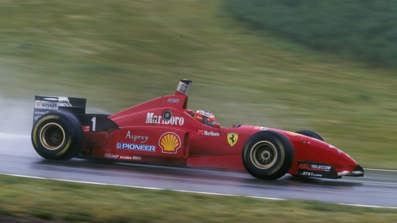 Illustration for article titled A Brief Photographic History Of Michael Schumacher's Racing Career